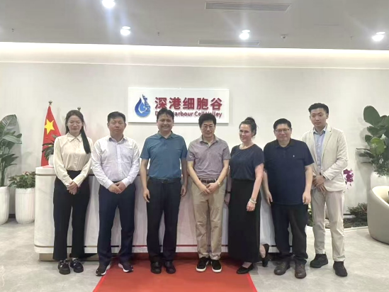 深港合作|香港科技大学卜国军教授访问深港细胞谷，共议科研与产业融合新路径